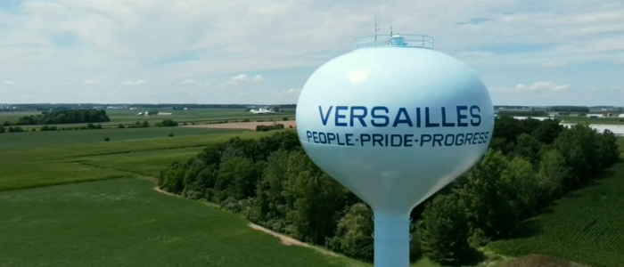 Versailles, Ohio watertower